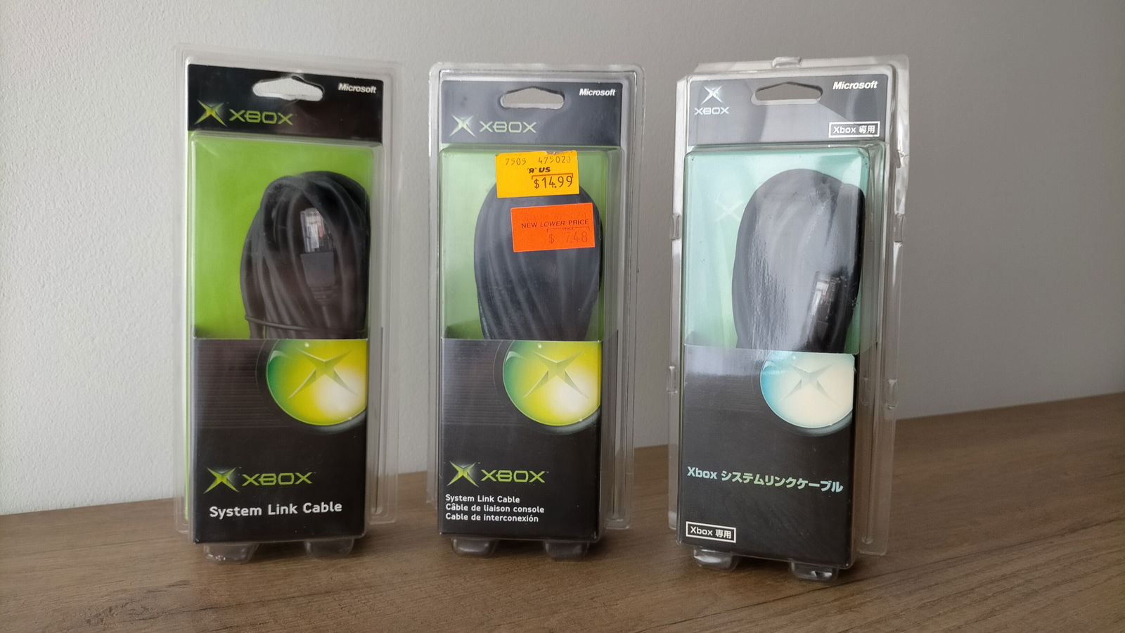 Microsoft Xbox System Link Cable Consolevariations