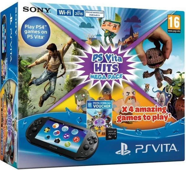  Sony PS Vita Slim Hits Mega Pack