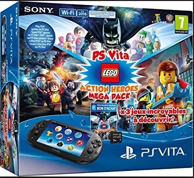  Sony PS Vita Slim Lego Action Heroes Mega Pack