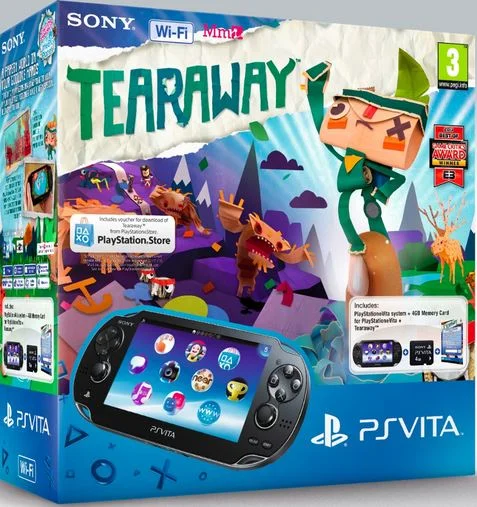  Sony PS Vita Tearaway Bundle