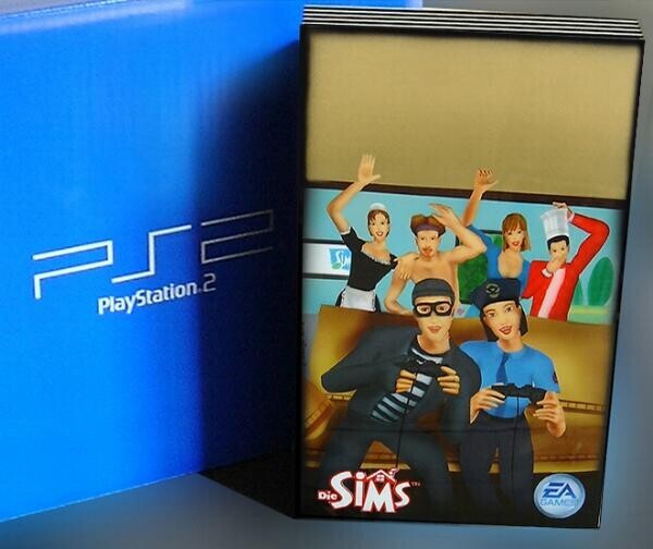  Sony PlayStation 2 Bild Sims Console