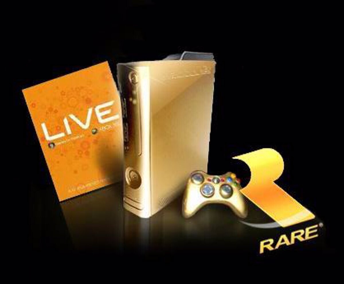  Microsoft Xbox 360 Gold 6 Reyes Console