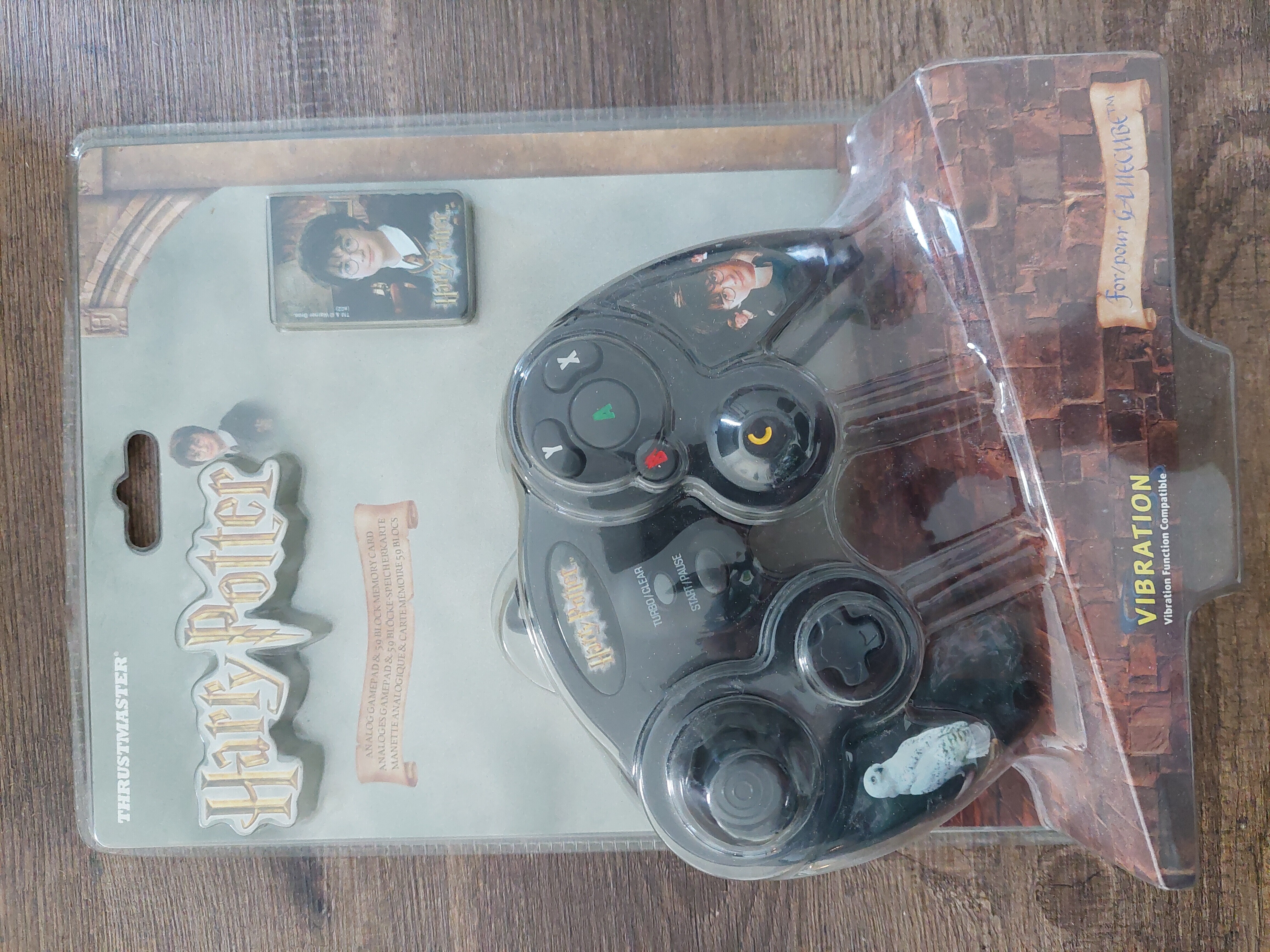  Thrustmaster Gamecube Harry Potter controller &amp; memory card Controller