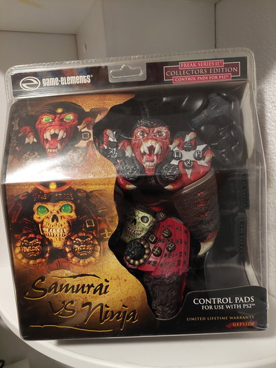 Freak Series PlayStation 2 Samurai vs Ninja Controllers