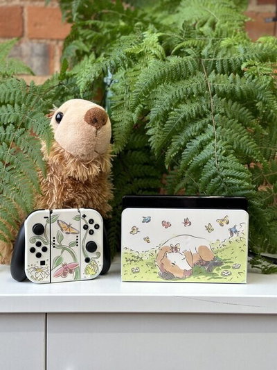 Nintendo Switch OLED IGN Flutter Away Console