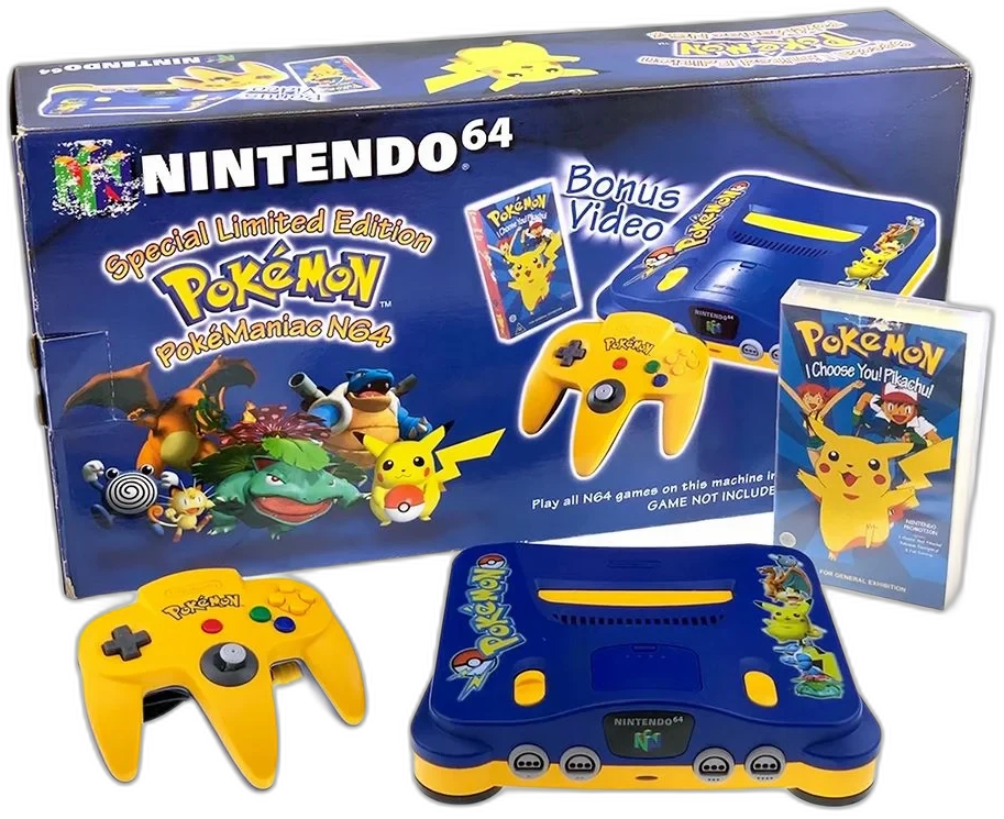  Nintendo 64 Pokemaniac Console
