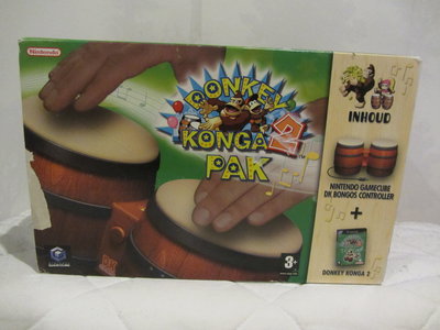 Gamecube Donkey Konga 2 Bongos Bundle [EU]