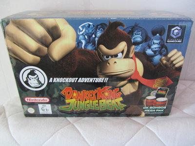 Gamecube Donkey Kong Jungle Beat Bongos Bundle [AUS]