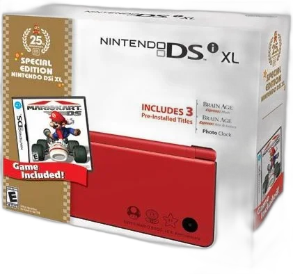  Nintendo DSi XL Mario Kart Bundle