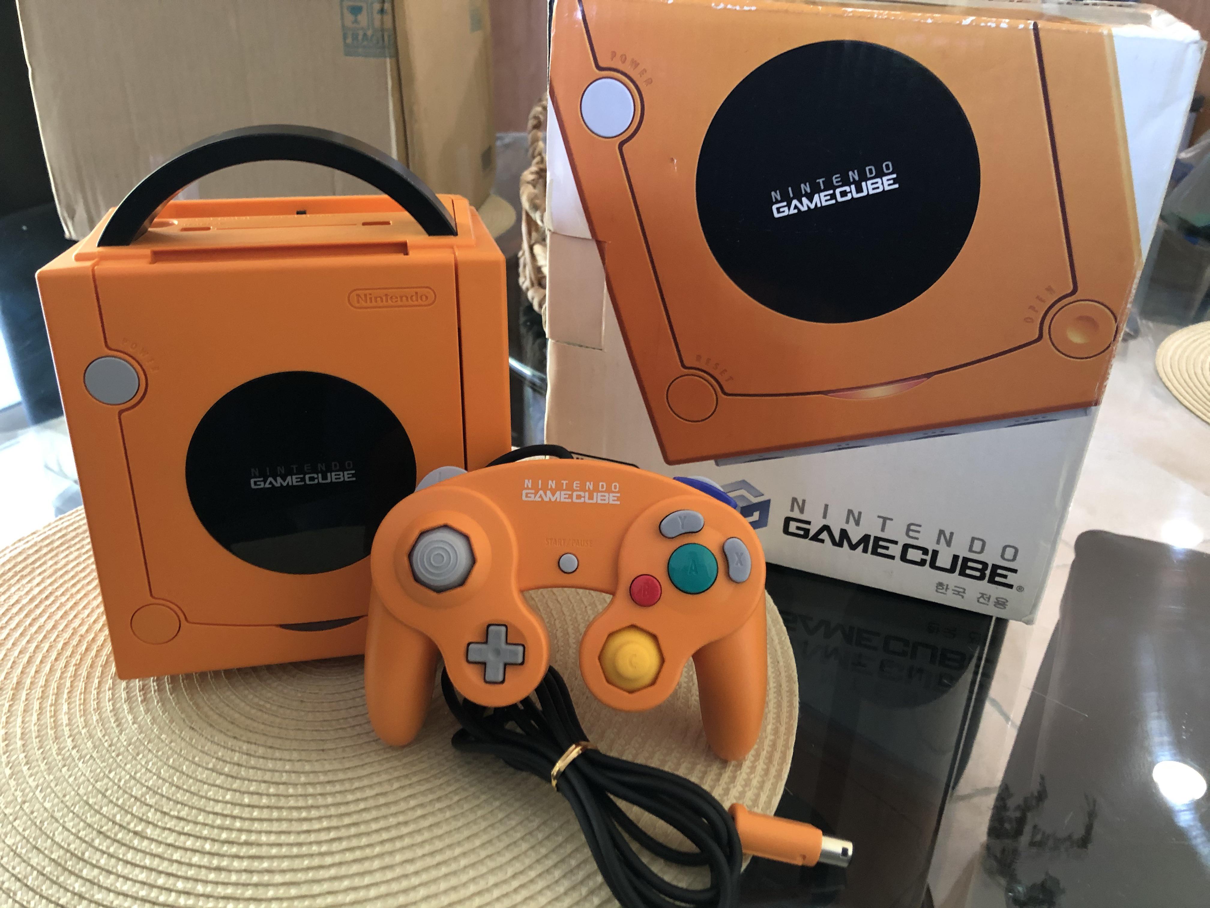  Nintendo GameCube Spice Orange Console [KOR]
