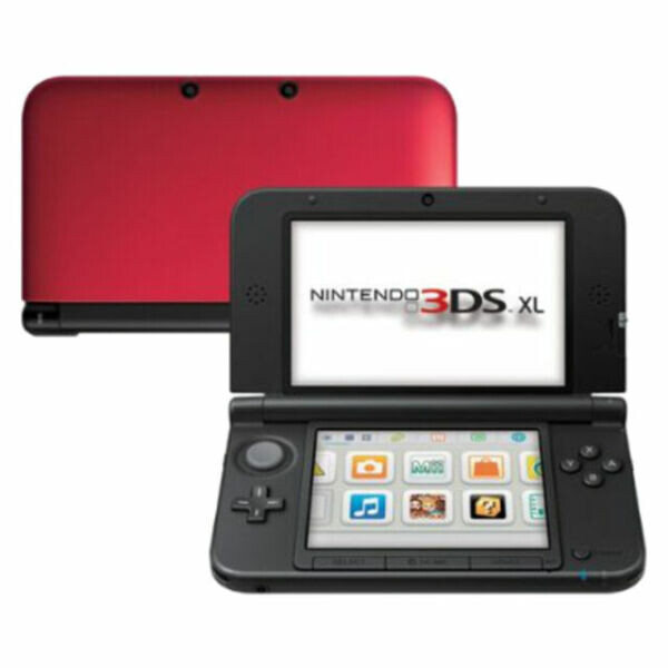  Nintendo 3DS XL Red/Black Console [EU]