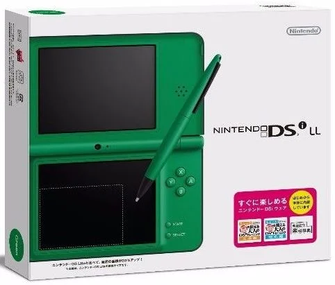  Nintendo DSi LL Green Console [JP]