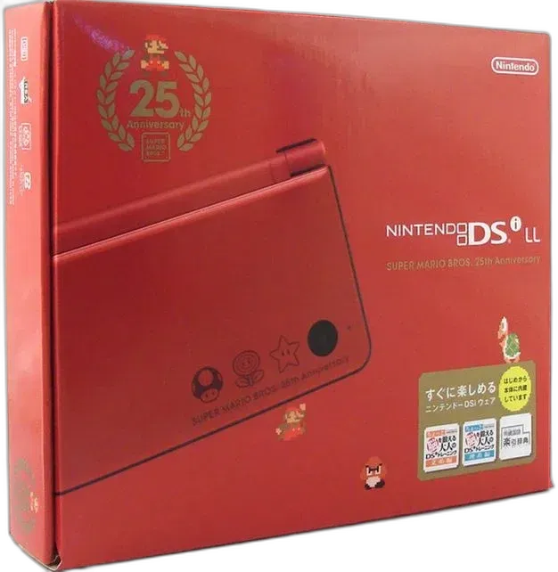 Console - Nintendo Dsi XL - Black/Red - 11710561