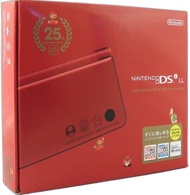  Nintendo DSi LL 25th Anniversary Console [JP]