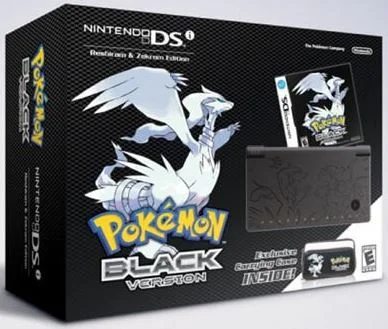  Nintendo DSi Pokemon Black Console [NA]