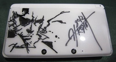 Nintendo 3DS Metal Gear Solid 3D Big Boss Signed Console
