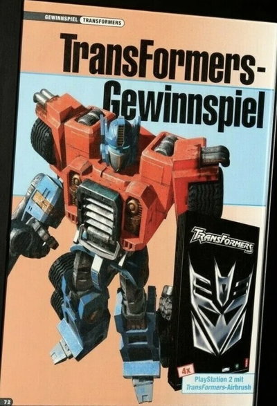 Sony PlayStation 2 Transformers Console