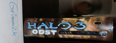Microsoft Xbox 360 Halo 3 ODST Airbrush Console