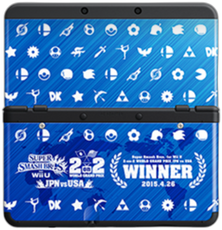 New Nintendo 3DS Niconico Chokaigi Wii U 2 on 2 Faceplate