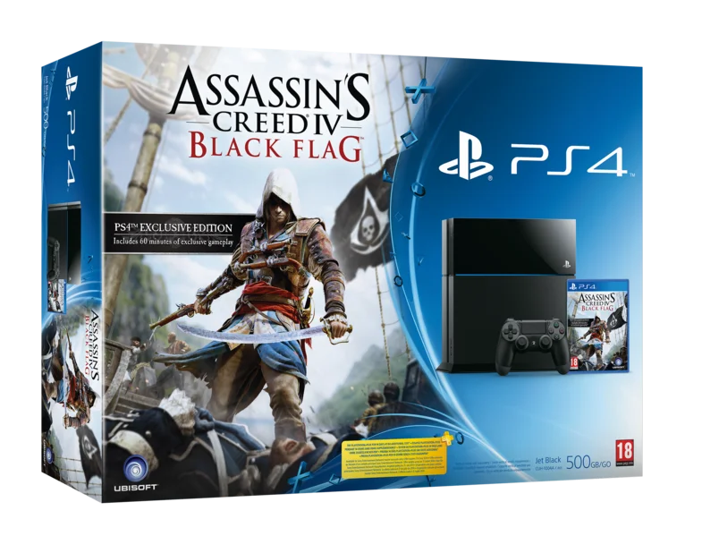  Sony PlayStation Assassin&#039;s Creed Black Flag Bundle