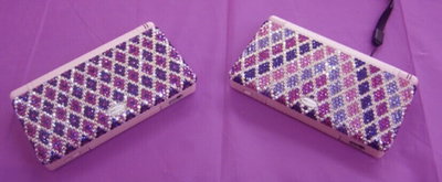 Nintendo DS Lite Swarovski NYC Peach Console