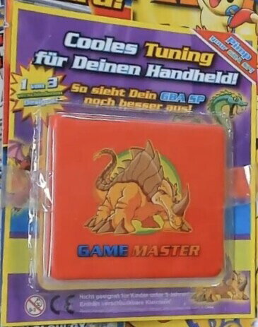 Nintendo Game Boy Advance SP Game Master Hard Cover