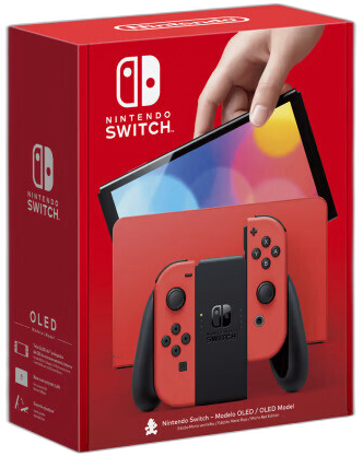  Nintendo Switch OLED Model - Mario Red Edition [NA]