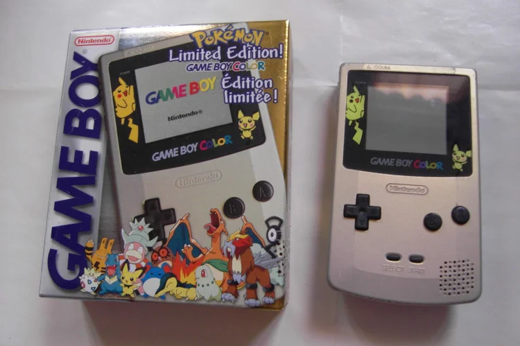  Nintendo Game Boy Color Pokemon Gold Console [NA]