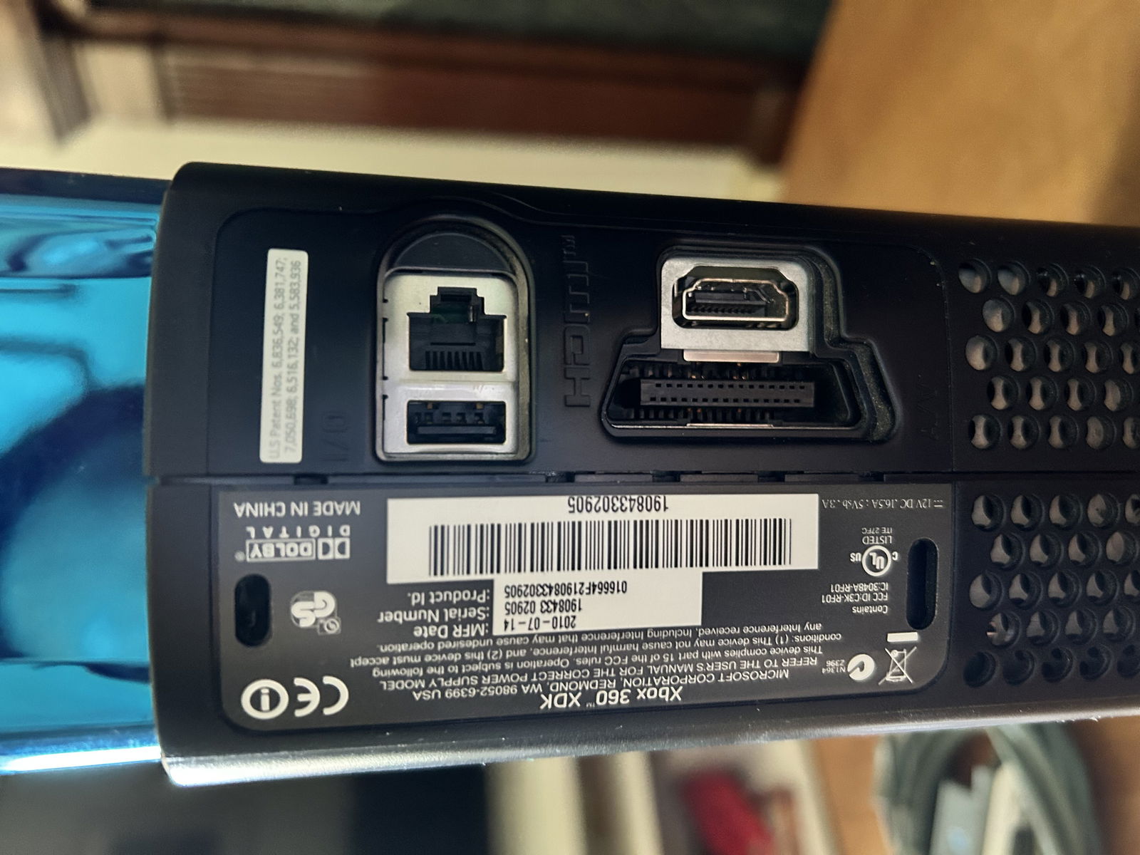 Microsoft Xbox 360 Blue XDK Kit - Consolevariations