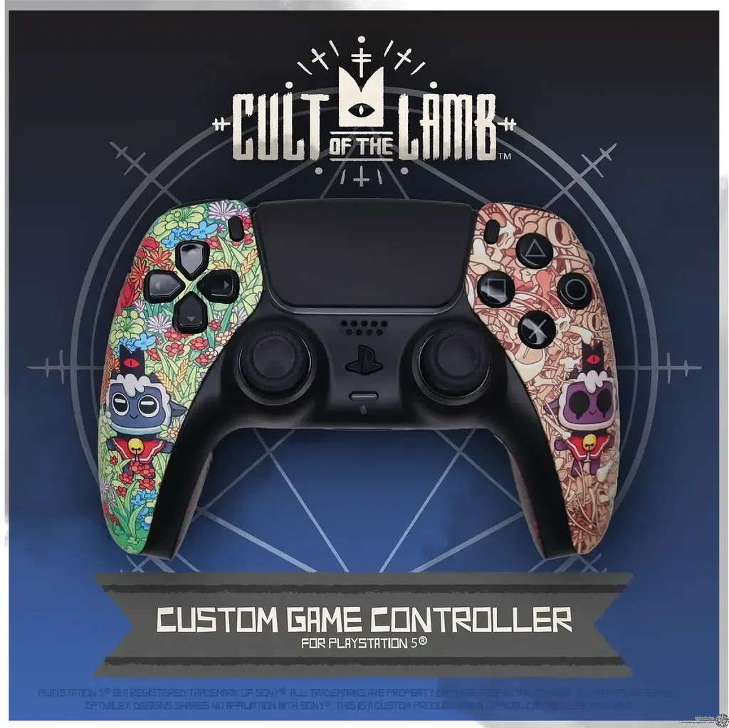 Consolevariations - Sony PlayStation 5 Cult of the Lamb Controller