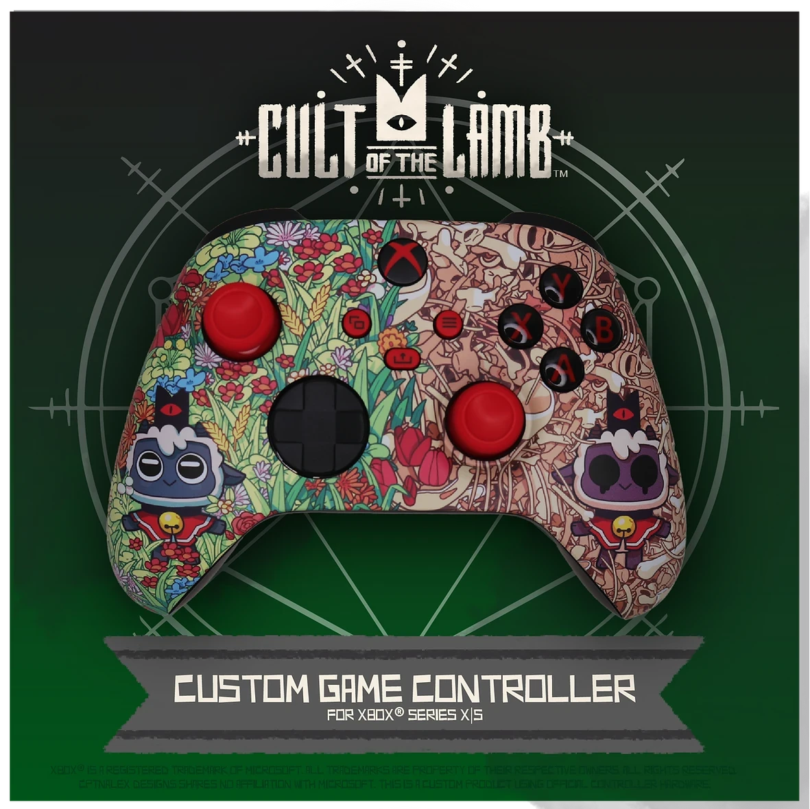  Microsoft Xbox Series X Cult of the Lamb Controller