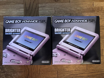 Nintendo Game Boy Advance SP Pearl Pink Console [ASIA]