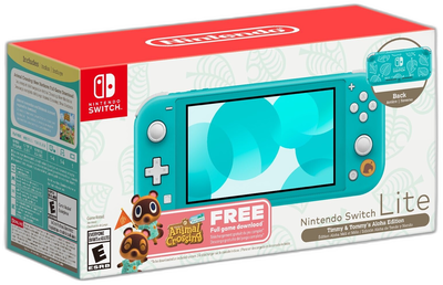 Nintendo Switch Lite Turquoise Timmy & Tommy's Aloha Console [NA]