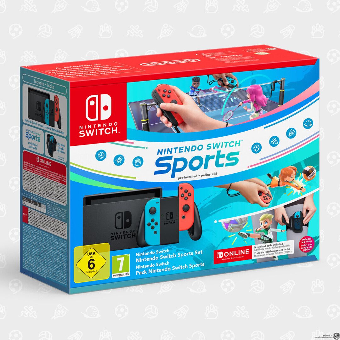Consolevariations - Nintendo Switch Switch Sports + 3 Month Switch ...