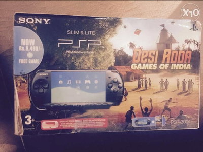 Sony PSP Desi Adda Games of India Bundle