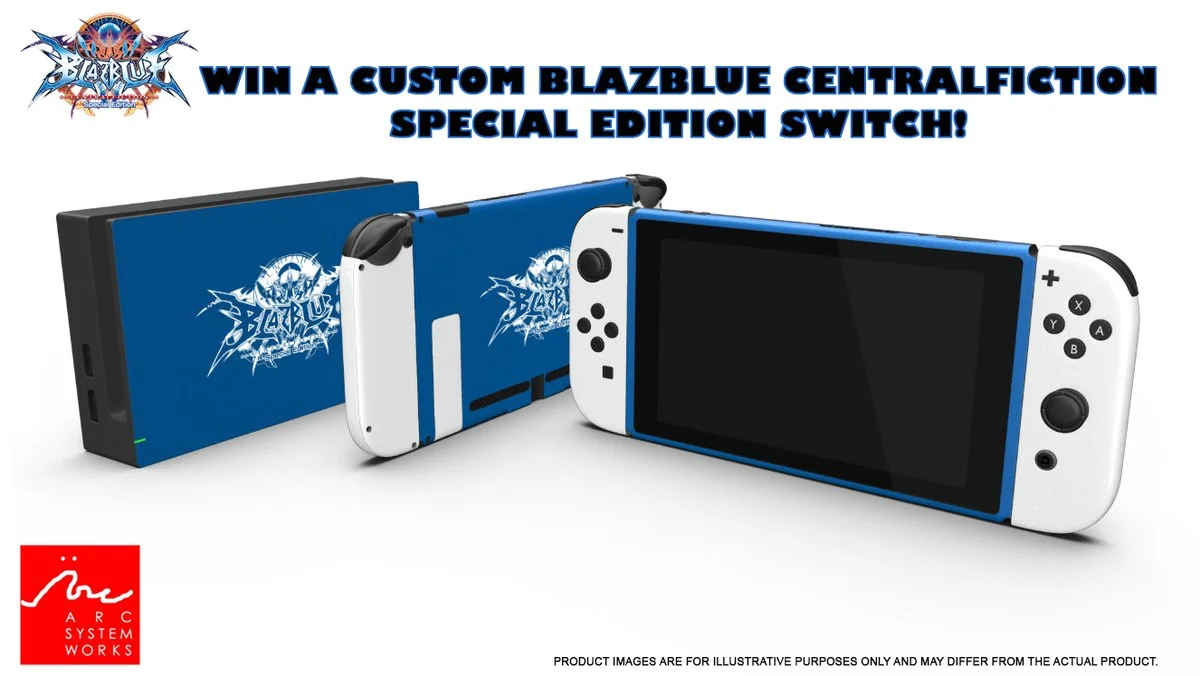  Nintendo Switch Blazblue Centralfiction Console