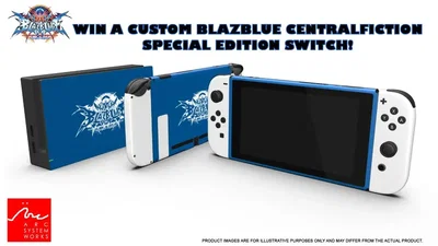 Nintendo Switch Blazblue Centralfiction Console