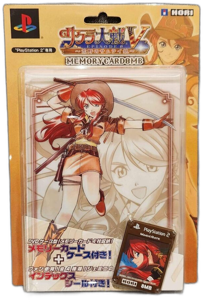 Hori PlayStation 2 Sakura Wars Memory Card