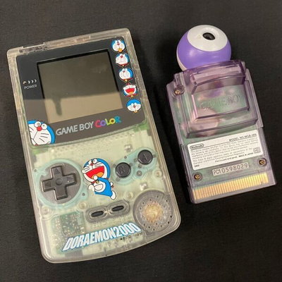 Nintendo Game Boy Color Doraemon 30th Anniversary Clear Console