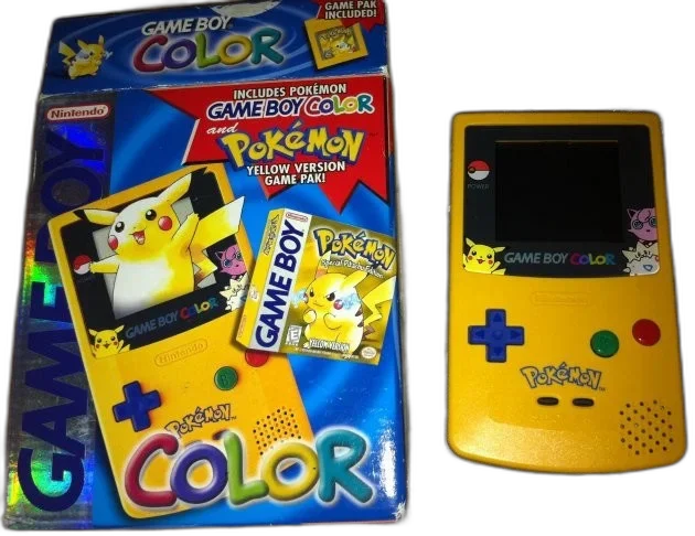  Nintendo Game Boy Color Pokemon Yellow Console [NA]