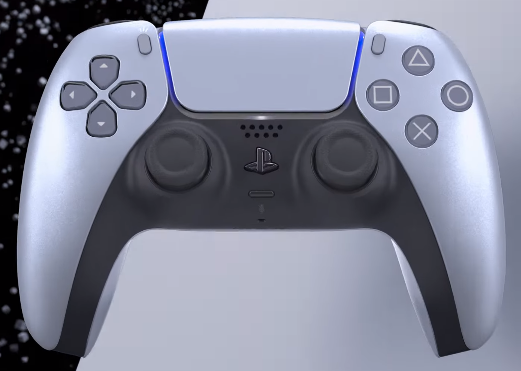  Sony PlayStation 5 DualSense Sterling Silver Controller [NA]