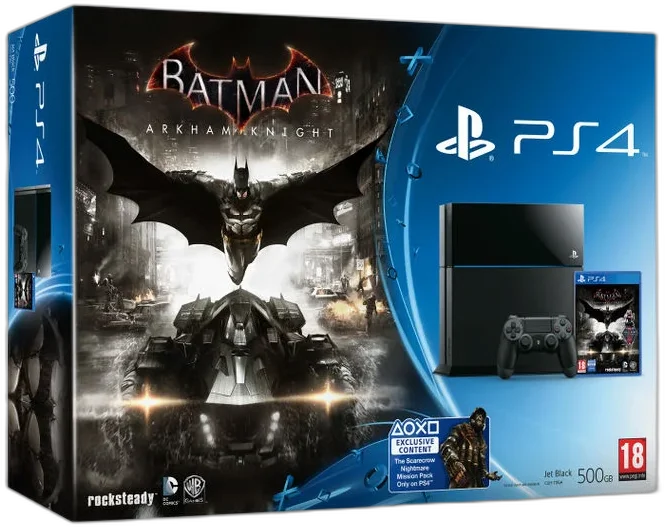  Sony PlayStation 4 Batman Arkham Knight Bundle