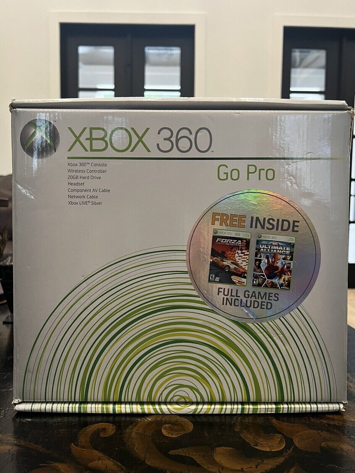 Consolevariations - Microsoft Xbox 360 Go Pro Forza Motorsport 2 +