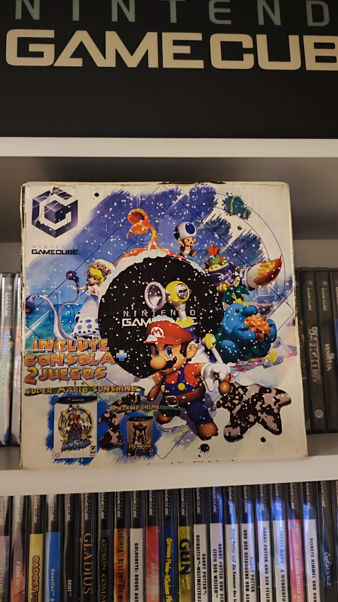 Nintendo GameCube Mario Sunshine + Metroid Bundle [MX]