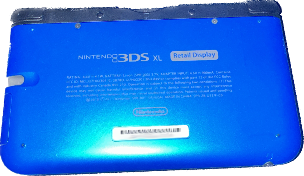 Consolevariations - Nintendo 3DS XL Metallic Blue Retail Display