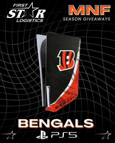 Sony PlayStation 5 Bengals Console