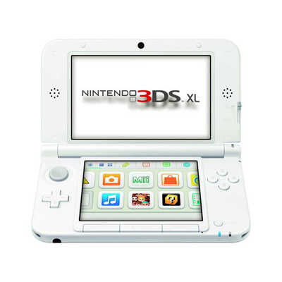  Nintendo 3DS XL White Console [EU]