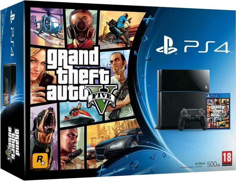 Sony PlayStation 4 Grand Theft Auto V Bundle