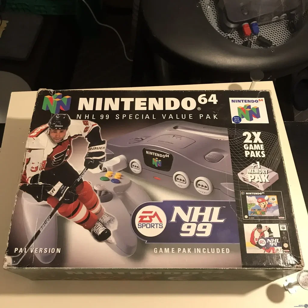 Consolevariations - Nintendo 64 NHL 99 Bundle | Consolevariations