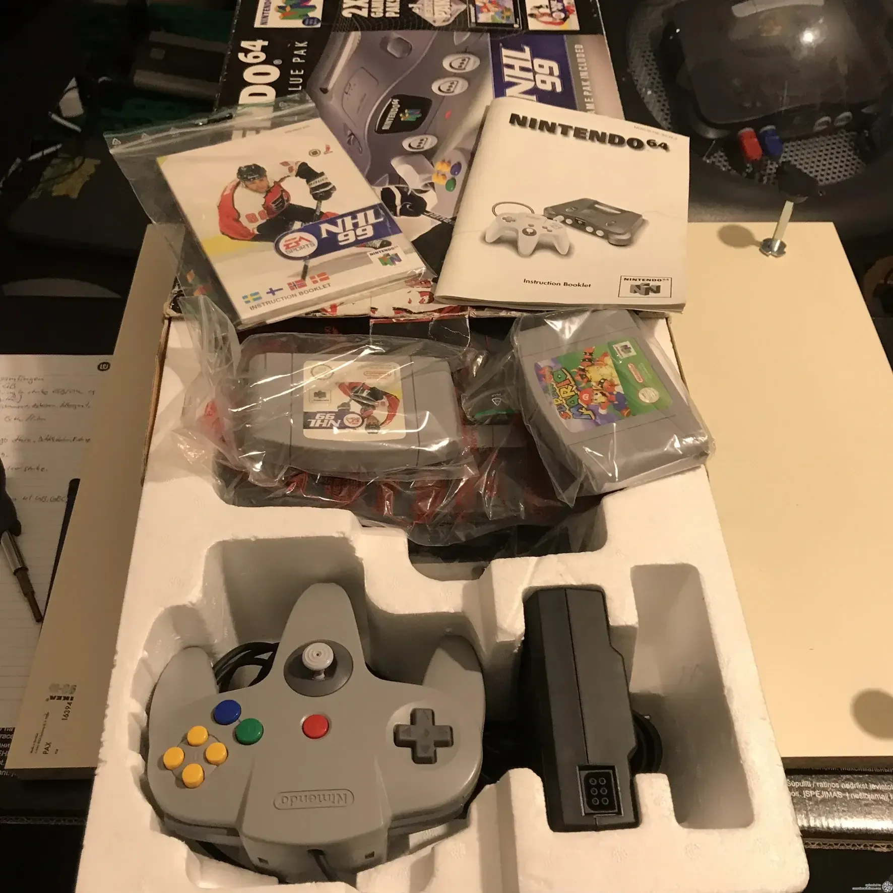 Consolevariations - Nintendo 64 NHL 99 Bundle | Consolevariations